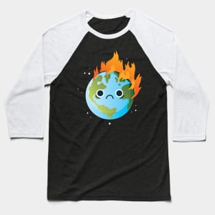 Save The Planet Baseball T-Shirt